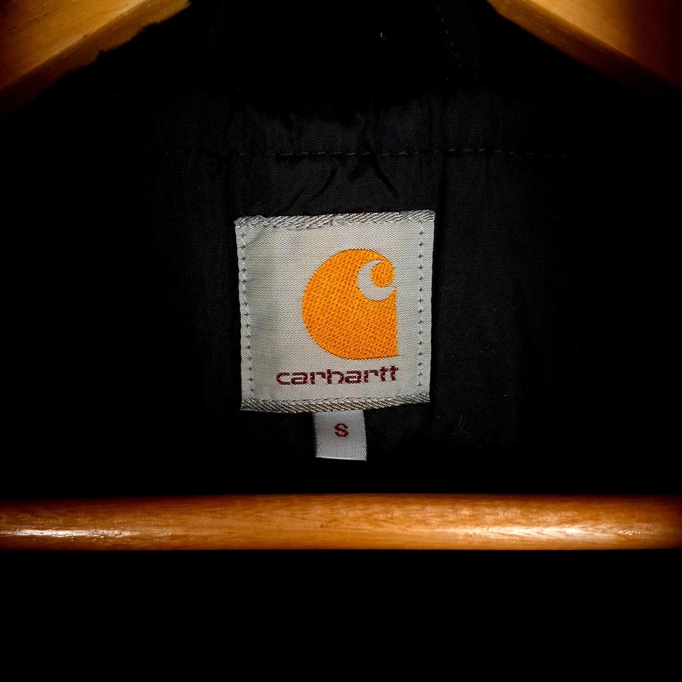 CARHARTT ANCHORAGE PARKA Hombres Chaqueta Talla S Con Capucha Aislada Negro C... - Imagen 4 de 4