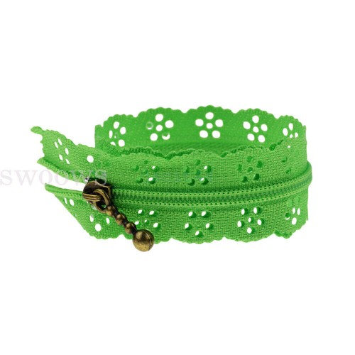 20X Puller Zipper Lace Edge Zip Tailor Mixed Color Nylon Sewing Tool DIY Craft - Picture 9 of 11