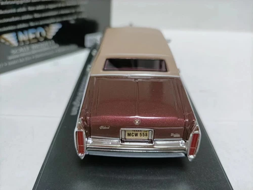 Neo 1/43 Cadillac Fleetwood Brougham 1982 Resin Auto Modell Sammlung - Bild 47 von 48