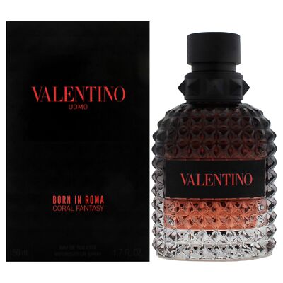 Valentino Men's Fragrance 1.7 Oz Amber Fruity Smoke Tobacco Everyday Use