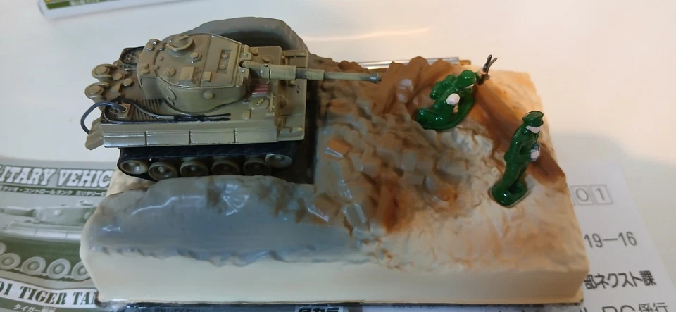 Rare Takara MILITARY VEHICLE RC MV-01 Tiger tank. Mini radio controlled tank. - Image 3 of 4