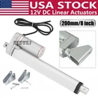 Heavy Duty 8" Stroke Linear Actuator 1500N 330 Pounds Lift 12V DC Electric Motor