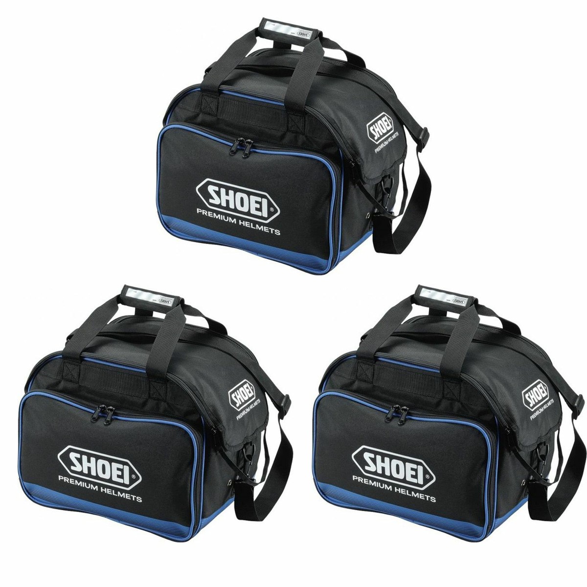 Genuine Shoei Fleece Lined Motorcycle Helmet Racing Bag or Cloth
