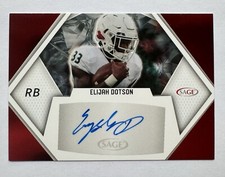 2023 SAGE High Series - Autographs Red #A-ED Elijah Dotson (AU, RC)