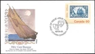 🍁Canada   #913   "BLUENOSE"     Brand New 1982   Fleetwood Cover Issue