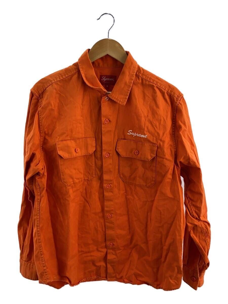 Supreme long sleeve shirt 22ss Mary work M cotton Orange Supreme long sleeve shirt 22ss Mary work M cotton Orange