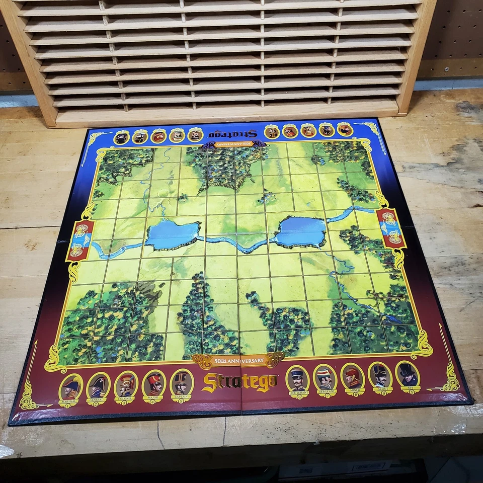 Stratego 50th Anniversary Deluxe Edition Board Game 2011 OOP Rare - Image 2 of 4