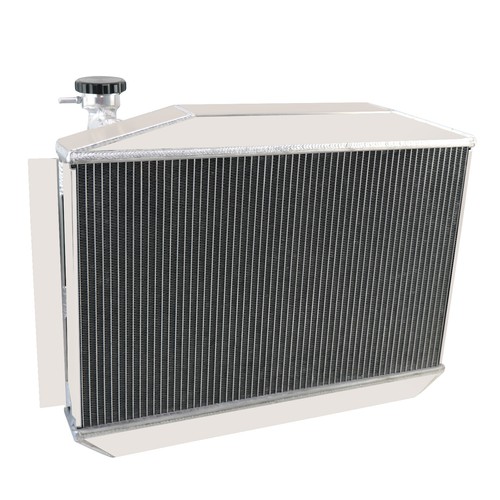 4ROW ALUMINUM RADIATOR For 1955-1960 1958 CHEVROLET CHEVY CORVETTE C1 ...