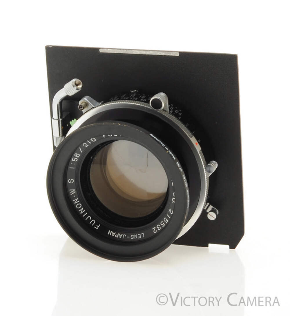 ★FUJINON W-210 ＆ VINTAIGE LINHOF BOARD ♪ Fuji Fujinon-W S 210mm f5.6 Lens Seiko Shutter Linhof Board