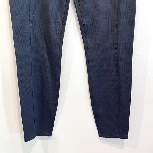 Liverpool Women's 8 Plaid Pull On High Rise Ankle Legging Pants Navy Blue - Picture 3 of 9
