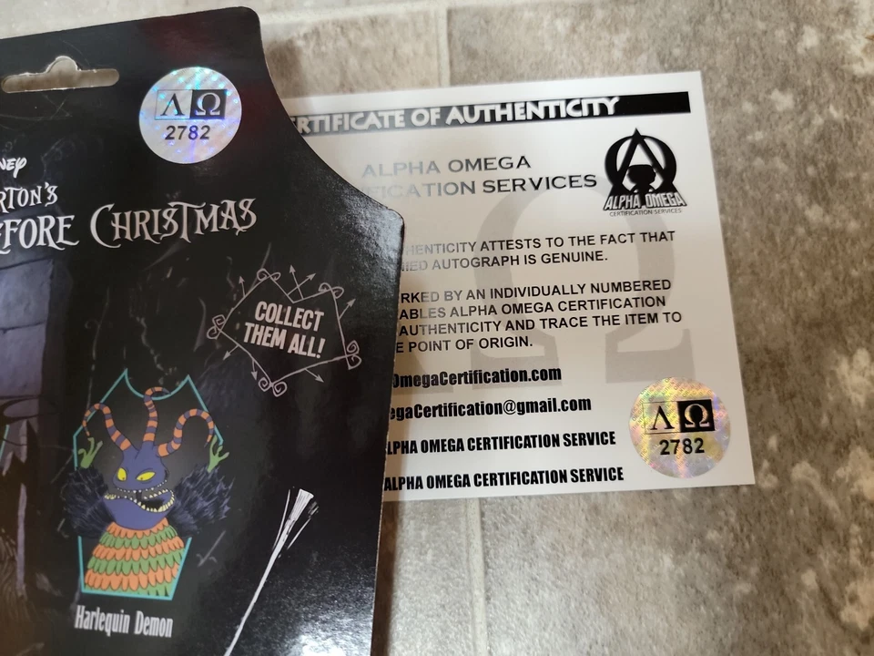 CHRIS SARANDON SIGNED JACK SKELLINGTON AF ReAction Super7 2022 w/ COA NIGHTMARE - Image 4 of 4