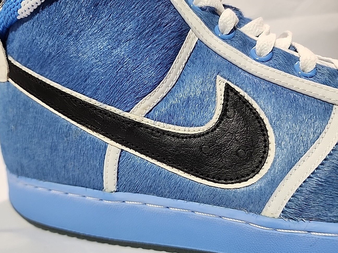 Vintage Nike Vandal High Supreme TG 13 Crystal Blue 2007 Pony NBA Pack 318330 QS