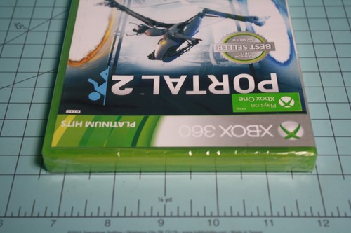 BRAND NEW FACTORY SEALED PORTAL 2 MICROSOFT XBOX 360 VIDEO GAME PLATINUM HITS - Picture 6 of 6