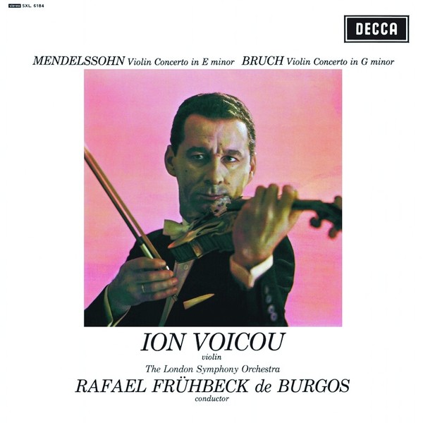 Max Bruch, Felix Mendelssohn : Violin Concertos, Ion Voicou/Rafael FrüHbeck De B-image