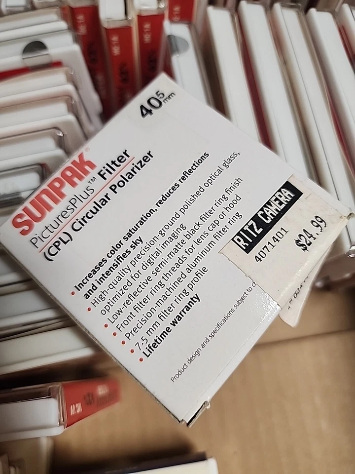 SubpK Picturesplus Filter 40.5mm Cpl Citcular Polarizer - Image 2 of 2