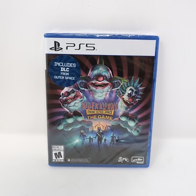 Killer Klowns from Outer Space The Game (PlayStation 5 PS5) Horror Video - New