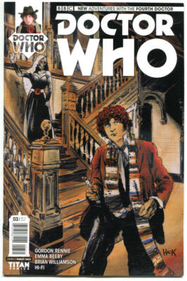 DOCTOR WHO #3 D, NM, 4th, Tardis, 2016, Titan, 1st, more DW in store, Sci-fi