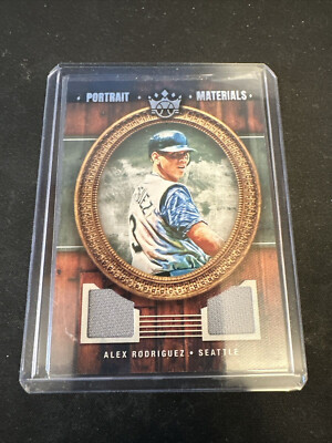 2022 Diamond Kings Portrait Materials #5 Alex Rodriguez Seattle Mariners