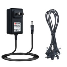 2A 9V DC Adapter For Guitar Effect Pedal 8 way Daisy Chain Power Supply Cable