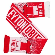 New Leyton Orient Football Fans Match Day Scarf, Leyton Orient O's Fans Scarf