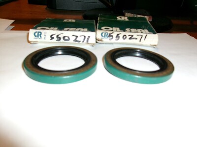 2 (TWO) CR 550271 OIL SEALS = $17.98= $8.99 EACH=FREE SHIPPING