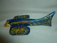  6 Inch Wood Weighted Art W. Anderson Ice Spearing Decoy  Lot S-661