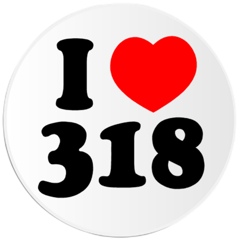 i-love-318-3-pack-circle-stickers-3-inch-area-code-shreveport-la-ebay
