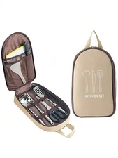 Camping Cookware Tableware Storage Bag, Outdoor Cookware Storage Bag Camping Kit