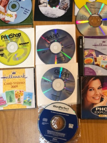 Photo Explosion software Hallmark Card , T-Shirt Factory Disc , Word Perfect - Picture 4 of 14