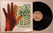 GENESIS / INVISIBLE TOUCH / 12 INCH STEREO LP / ATLANTIC 81641 / EMBOSSED COVER