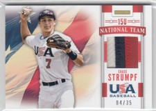 2013 Chase Strumpf Panini USA Box Set 15U ROOKIE 3 COLOR PATCH /35 - #17