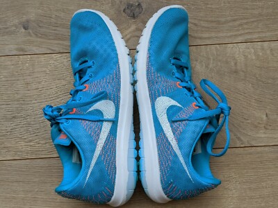 Women's 2014 Nike Flex Fury Blue Lagoon/White Lightweight