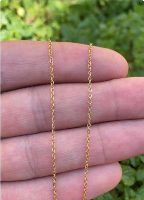 14K Gold Filled Cable Link 17