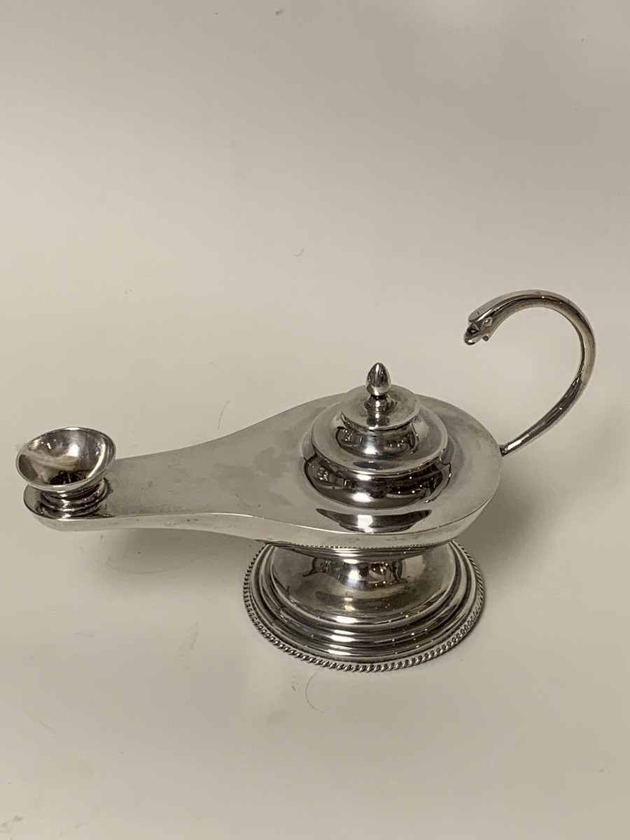 A Torres Vega Mexican Sterling Silver Genie Aladdin Oil Lamp | eBay