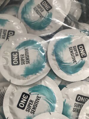 NYC One Super Sensitive Thin& Smooth Lubricated Condoms,100 Pack + 5 Lubricants