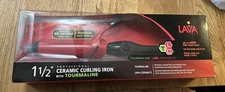 Lava tech 1  1/2"  Professional Lava Ceramic Curling Iron with Tourmaline New