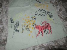 euc Tea seafoam cat graphic shift dress girls 5 free ship USA