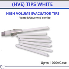 Dental Disposable Hve Suction Tips 25-1000bx Vented High-volume Evacuation Tip Dental Disposable Hve Suction Tips 25-1000bx Vented High-volume Evacuation Tip