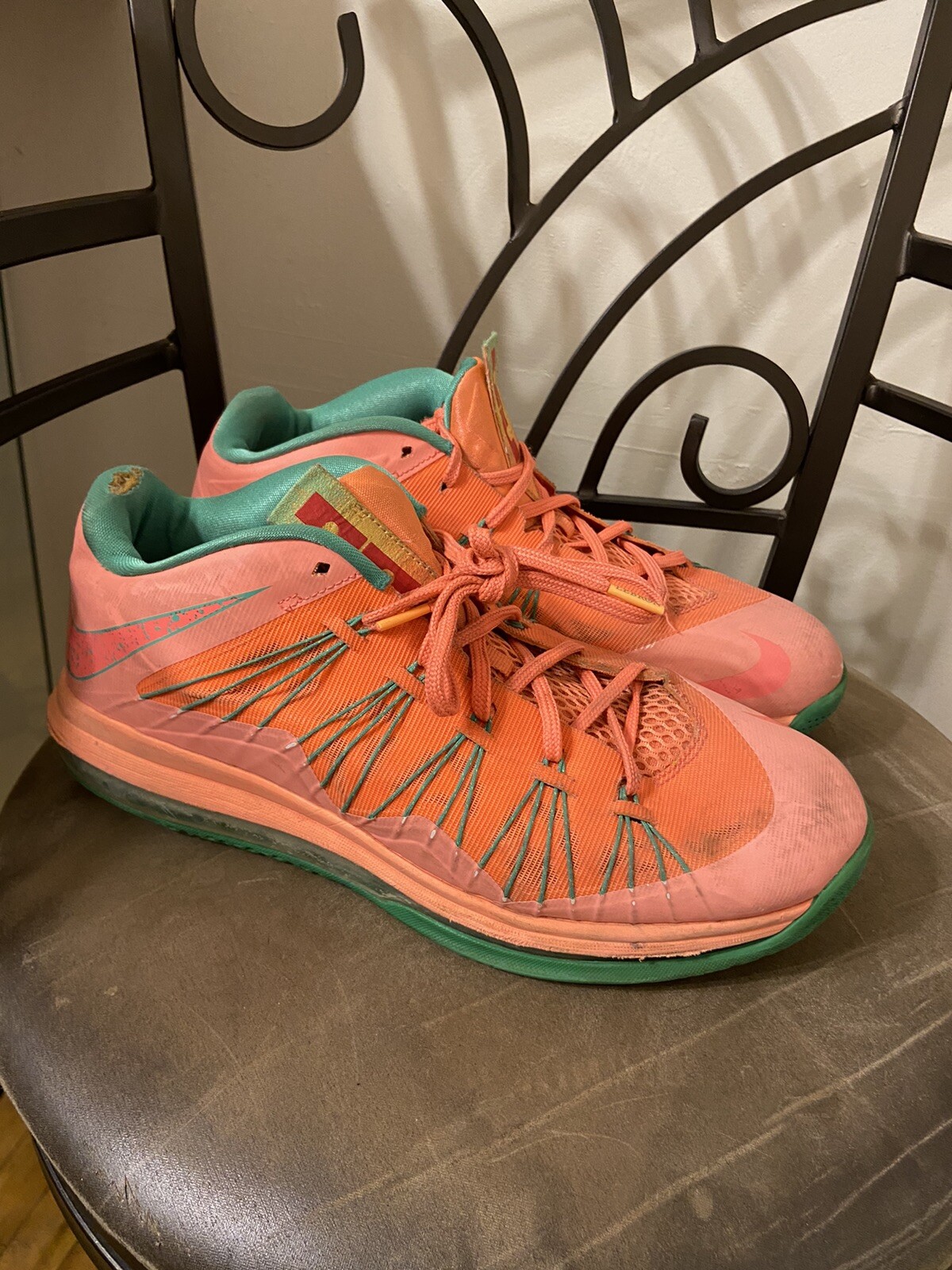 Nike Air Max LeBron 10 Low Watermelon 