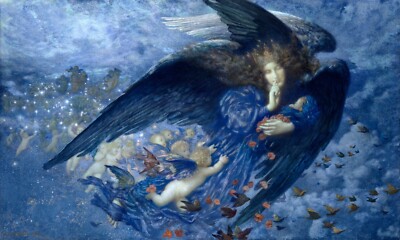Edward Robert Hughes : ''Twilight Fantasies'' (1911)   Giclee Fine Art Print
