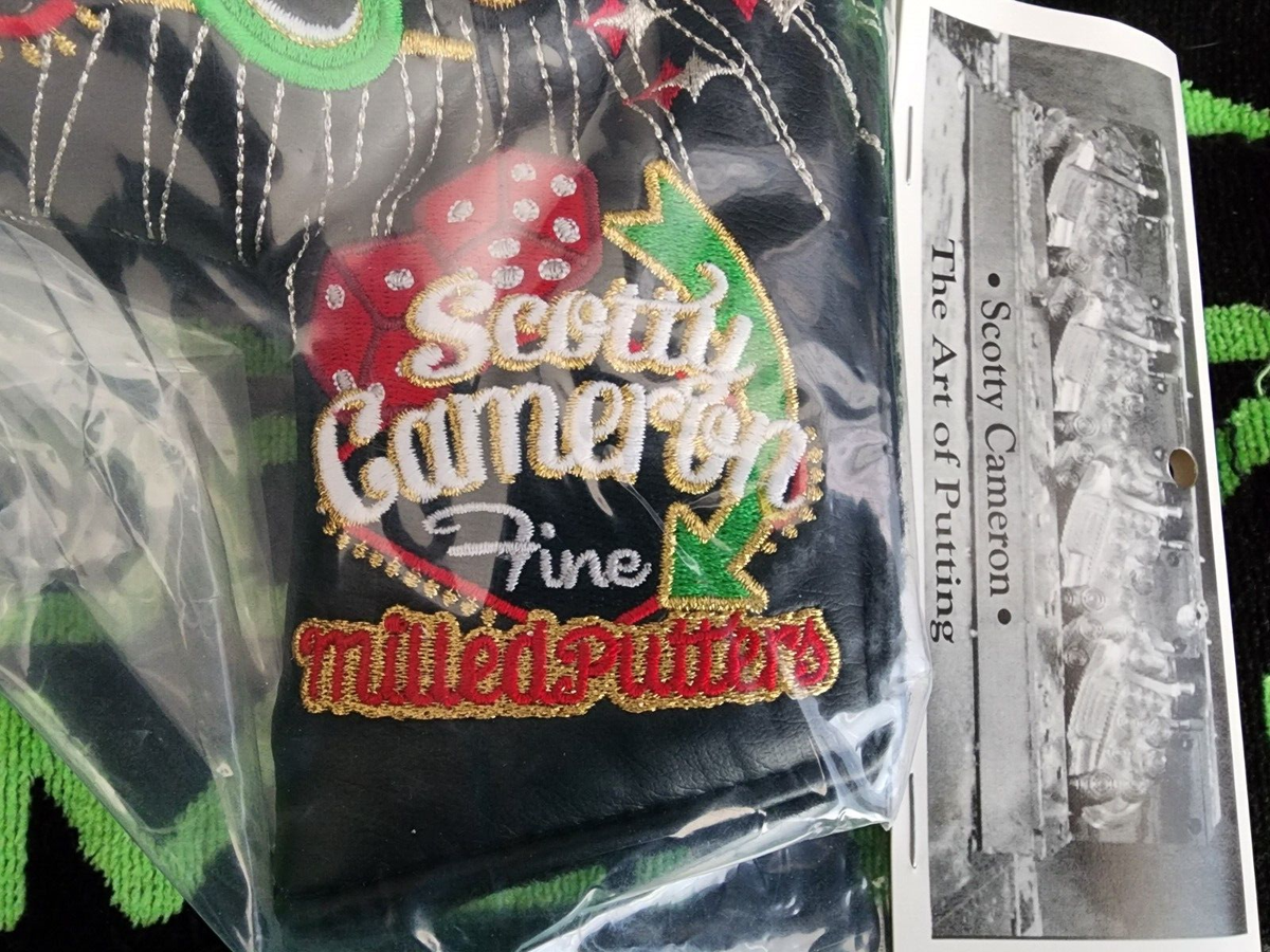 Rare Scotty Cameron 2012 Las Vegas High Roller Putter head cover
