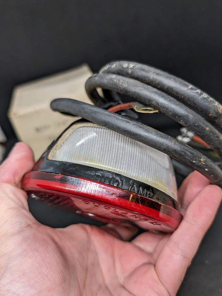 НОВЫЙ ИЗ СТАРЫХ ЗАПАСОВ 1948 1949 1950 1951 1952 FORD F1 F2 F3 ПИКАП ЗАДНИЙ ФОНАРЬ В СБОРЕ - Изображение 4 из 4