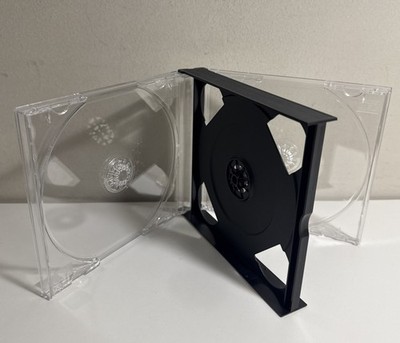 OEM Sony PlayStation 1 PS1 Quad 4-Disc CD Video Game Replacement Empty Case