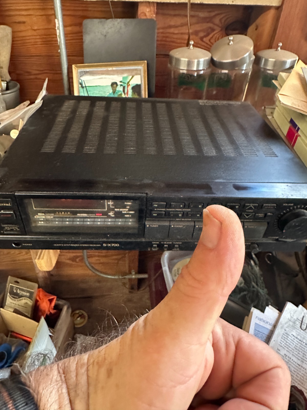 Sansui s-x1050 vintage audio equipment - eBay listing photo 4