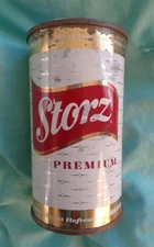 STORZ PREMIUM FLAT TOP BEER CAN 12 Oz OMAHA NEBRASKA ORIGINAL VINTAGE