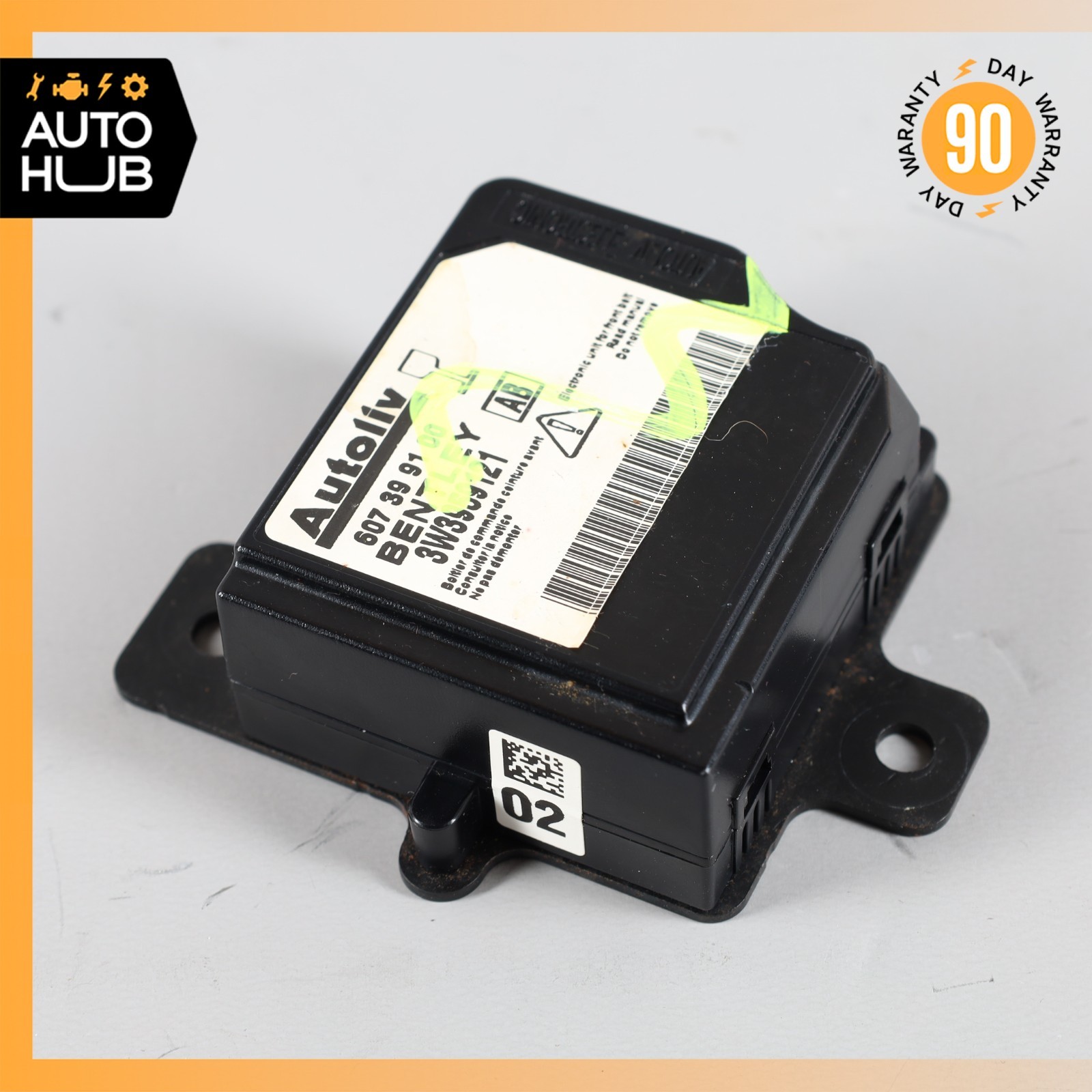 03-10 Bentley Continental GT GTC Safety Bag Sensor SRS Control Module OEM 87k