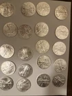 20 American Silver Eagles 1 oz .999 Fine Silver Bullion Coins