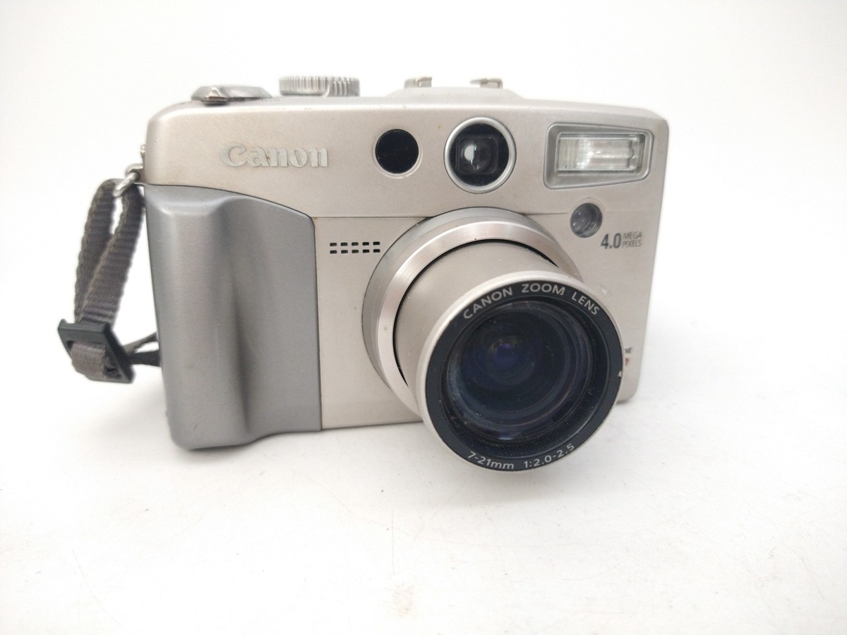 Canon PowerShot G2 4.0MP Digital Camera w/2GB CF Card | TESTED