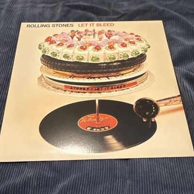 The Rolling Stones Let It Bleed Clear Colored Vinyl LP 12'' 2018 ABKCO