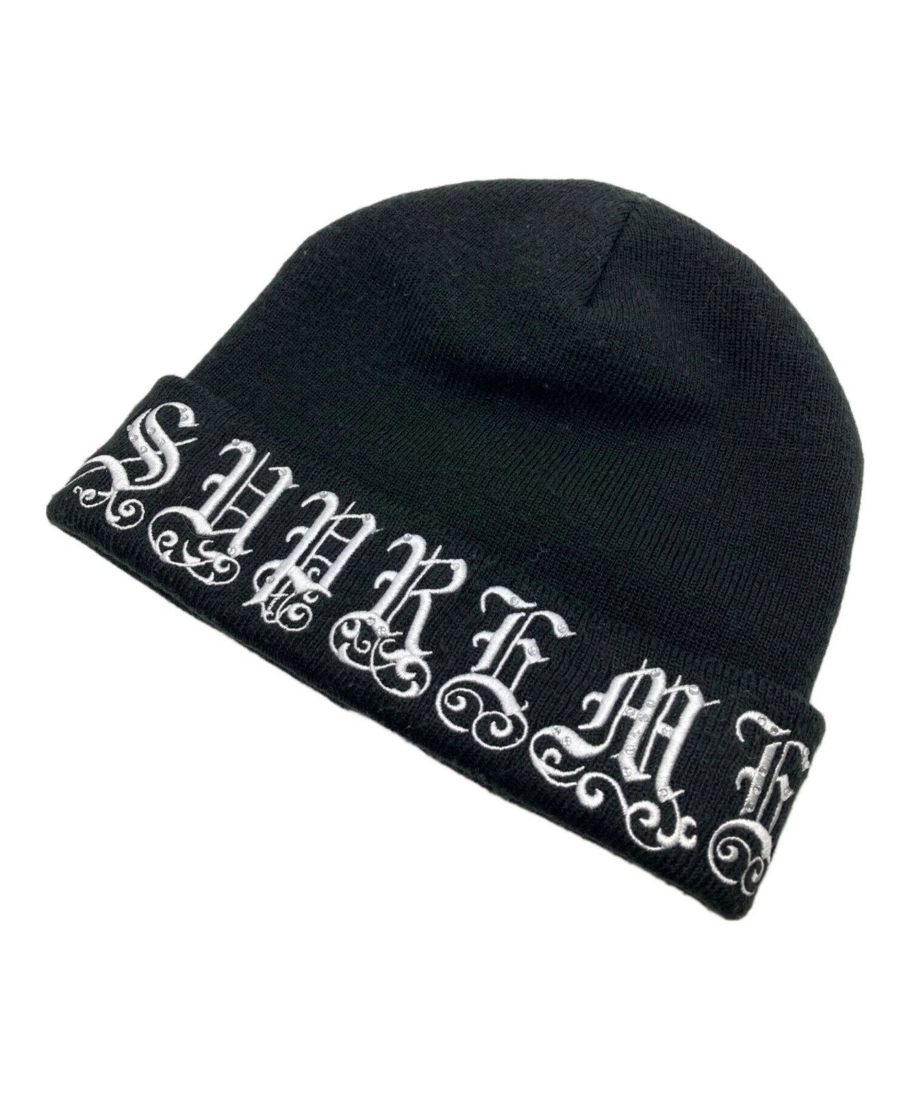 Ancien bonnet anglais suprême strass ADE24